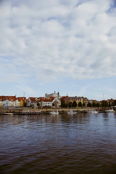 Paisaje Urbano Szczecin Día Soleado Polonia Europa — Foto de Stock