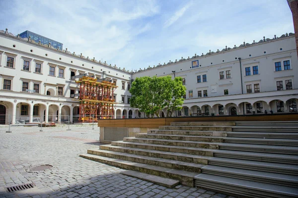 Castelo Dos Duques Pomerânia Szczecin Polônia — Fotografia de Stock