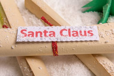 Noel Baba 'ya yazılmış eski mektuplar, yukarıdan bakıldığında....