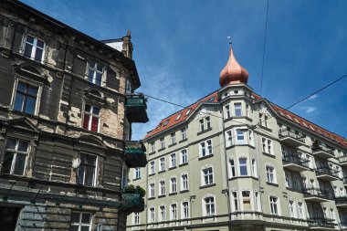 Art Nouveau cepheye Poznan binanın