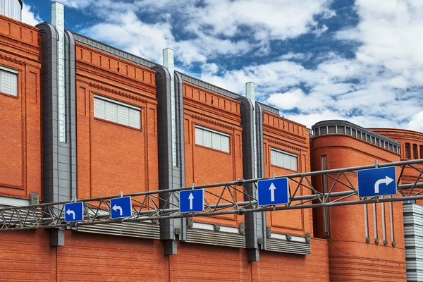 Metal Structure Road Signs — Stock Photo, Image