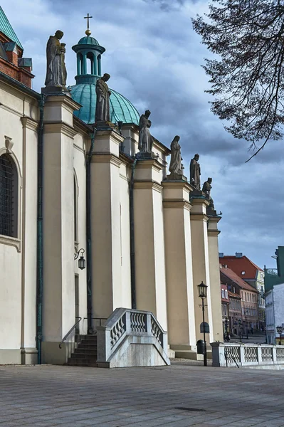 Gniezno Polonya Gotik Katedrali Taş Heykelleri — Stok fotoğraf