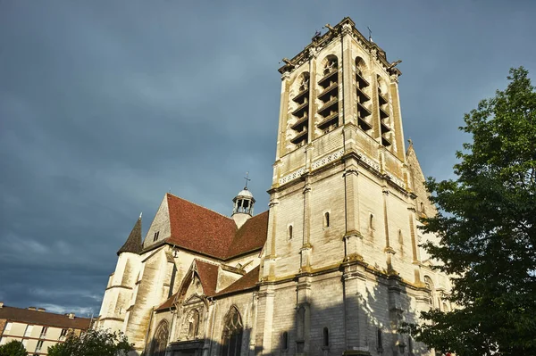 Igreja Gótica Medieval Troyes França — Fotografia de Stock