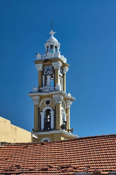 Campanario Iglesia Ortodoxa Isla Rodas —  Fotos de Stock