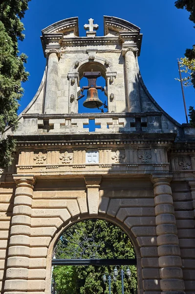 Belfort Van Orthodoxe Kerk Het Eiland Rhodos — Stockfoto