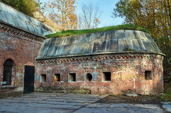 Ruins Ruins Prussian Fort Poznan — Stock Photo, Image