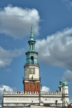 Eski Pazar Poznan Rönesans belediye binasında Kulesi
