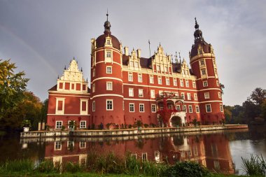 Hendek ve New Castle Park Muskauer Almanya