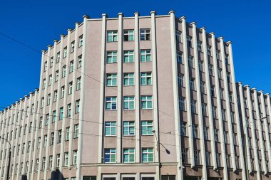 Bir modernist ofis ve konut Poznan bina cephe