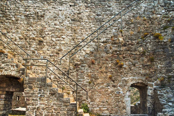 Ruinas Edificios Piedra Ciudad Bar Montenegro —  Fotos de Stock