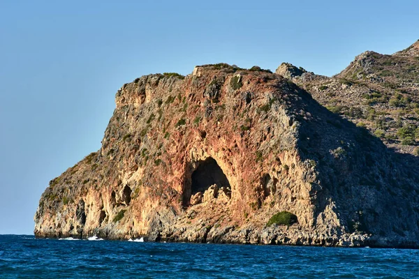 Île Theodore Large Des Côtes Crète Grèce — Photo