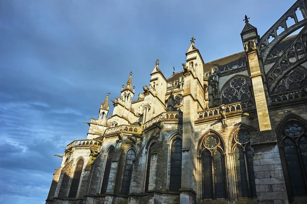 Gotische Kathedrale Saint Pierre Saint Paul Troyes Franz — Stockfoto