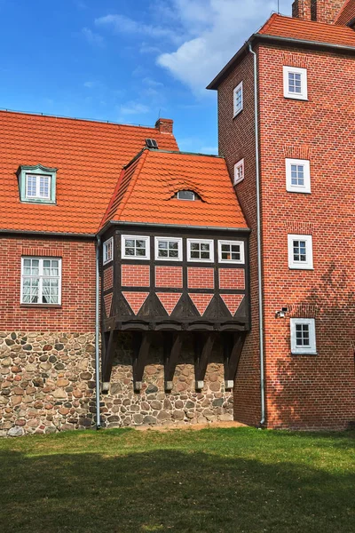 Fragmento Fortificaciones Medievales Ciudad Strzelce Krajenskie Polonia — Foto de Stock