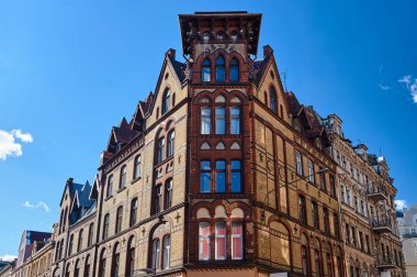 Art Nouveau cepheye Poznan binanın