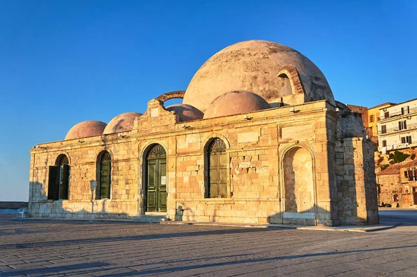 Dôme Mosquée Sur Île Crète Grèce — Photo
