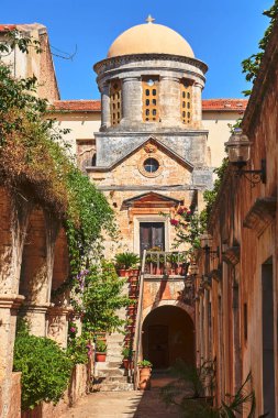 Kutsal trynity Manastırı Girit Adası Yunanistan