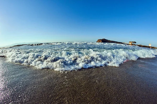 Isla Theodore Frente Costa Creta Grecia —  Fotos de Stock