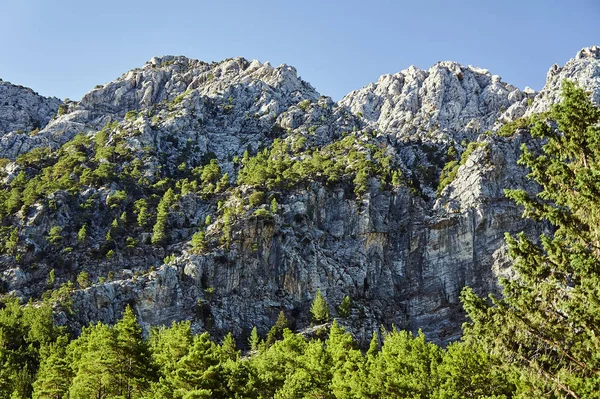 Lefka Ori Rocheux Cousu Dans Les Montagnes Blanches Sur Île — Photo