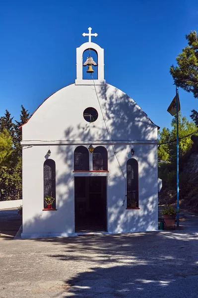 Вход Православную Церковь Острове Родос — стоковое фото