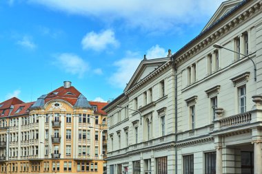 Art Nouveau cepheye Poznan binaların