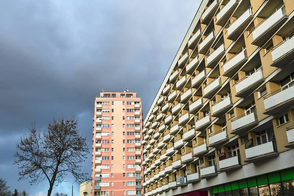 Multi-family residential buildings in the city of Poznan