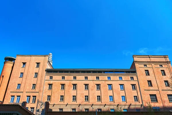Здание Отремонтированного Старого Пивоваренного Завода Городе Познад — стоковое фото