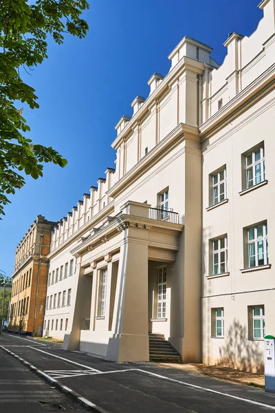 Edificio Histórico Estilo Neorrenacentista Perteneciente Una Universidad Poznan —  Fotos de Stock