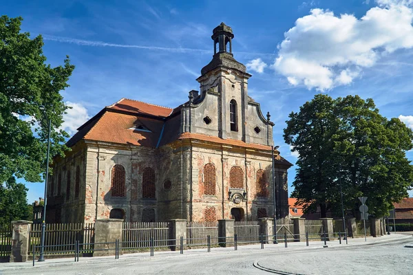 Goszcz Polonya Terk Edilmiş Protestan Kilise Kalıntıları — Stok fotoğraf