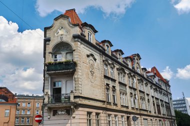 Art Nouveau cepheye Poznan binanın