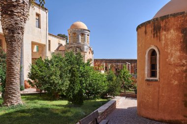 Avlu Ortodoks Manastırı Girit Adası