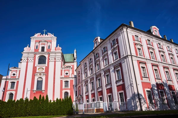 Baroque Catholic Church Historic Religious Building Poznan — Stock Photo, Image