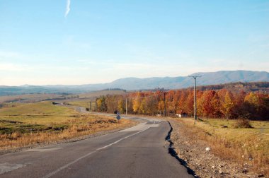 dağda sonbahar renkleri