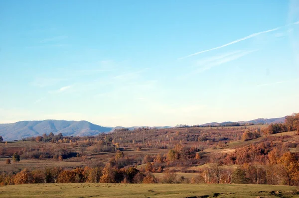 Colori Autunnali Montagna — Foto Stock