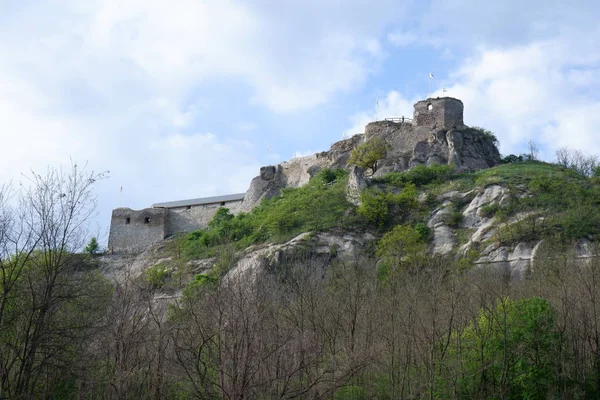 Malerischer Blick Auf Alte Burgruinen — Stockfoto