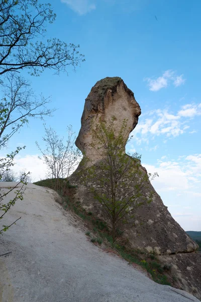 古代の城の遺跡を眺め — ストック写真