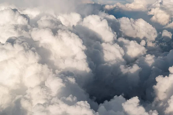 Hermoso Fondo Paisaje Nublado Abstracto Vista Aérea —  Fotos de Stock