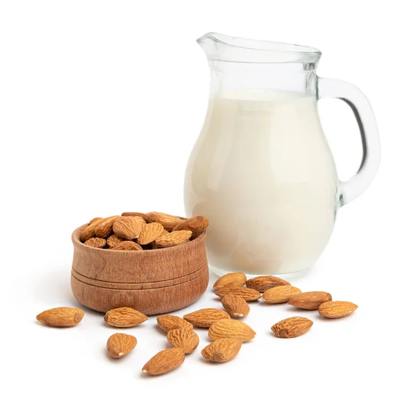 Mandlové mléko — Stock fotografie