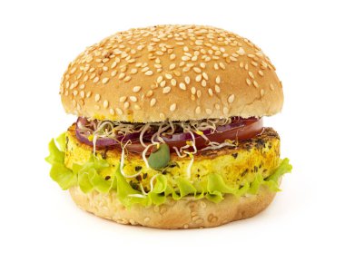 Lezzetli vejetaryen burger