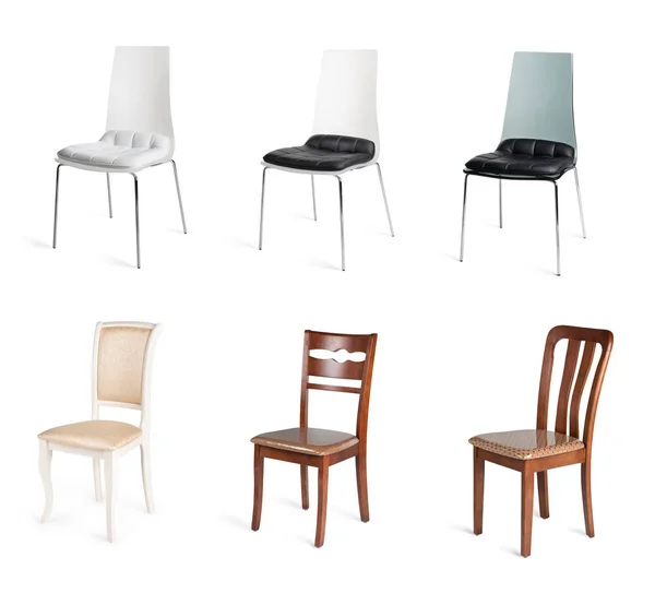 Современные классические стулья — стоковое фото