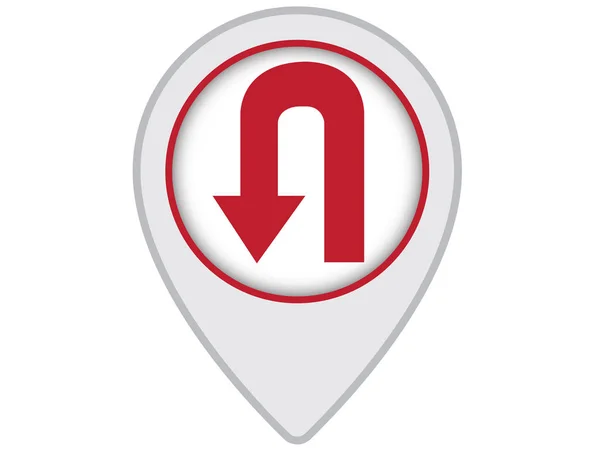 Icône Navigation Tour Vecteur — Image vectorielle