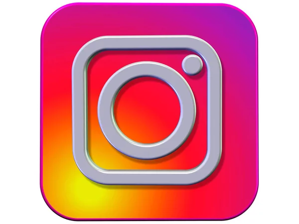 Foto Kamera Ikonen Sociala Medier Logga Simbol — Stockfoto