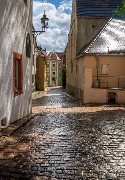 Small Alley Old Town Meissen — Stock Photo, Image