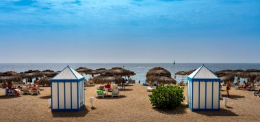Banyo plaj Tenerife İspanya