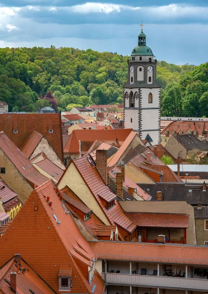 Maisons Églises Toits Vieille Ville Meissen Saxe — Photo