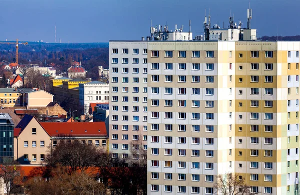 Sozialer Wohnungsbau Der Stadt Potsdam — Stockfoto