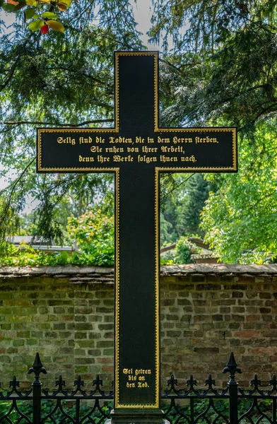 Grabkreuz Historical Cemetery — Stock Photo, Image
