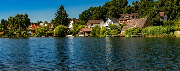 Living Living Stadtsee Ziegelsee Small Town Mlln Schleswig Holstein — Stock Photo, Image