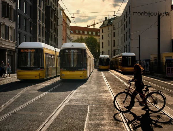 Tranvía Centro Berlín —  Fotos de Stock