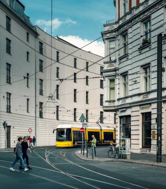 Berlin'de tramvay