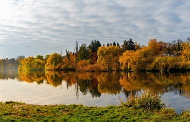 sonbahar manzara ve Berlin çevresinde